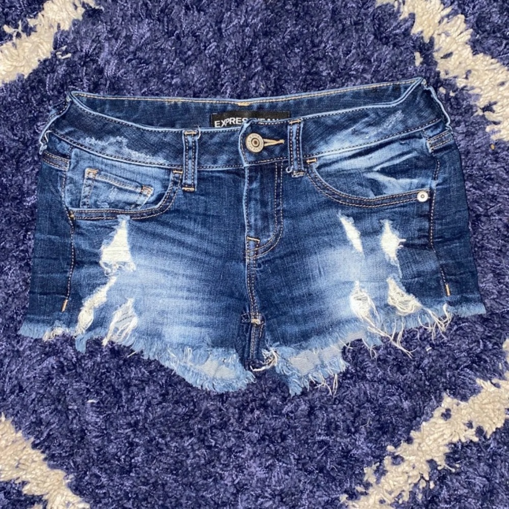 Express jeans shorts